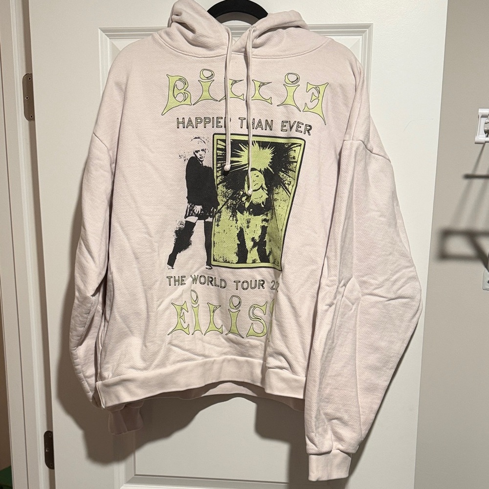 Billie Eilish Happier Than Ever Tour Hoodie